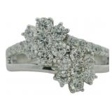 Platinum 1.00 ct Natural VS Brilliant Diamond Ring