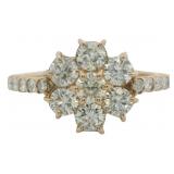 18kt Rose Gold 1.00 ct Natural Diamond Ring