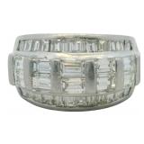 Platinum 2.00 ct Natural VS Brilliant Diamond Ring