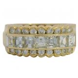 18kt Gold 2.01 ct Natural VS Diamond Ring