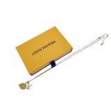 Louis Vuitton Collier Map LV Initials Necklace