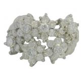 Platinum 1.00 ct Natural Brilliant Diamond Ring