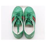 Gucci GG Supreme Patent Leather Ace Sneakers