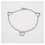 Tiffany & Co. Open Heart Bracelet