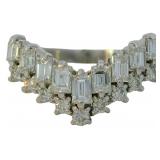 Platinum 1.00 ct Natural VS Brilliant Diamond Ring