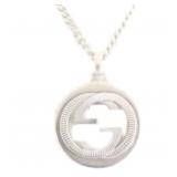 GUCCI SILVER NECKLACE