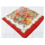Gucci Flower Scarf 100% Silk