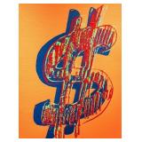 Dollar Sign c.1982 Canvas by Andy Warhol