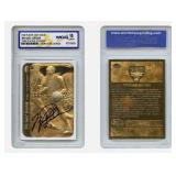 23K Gold 1986 Michael Jordan Rookie Card