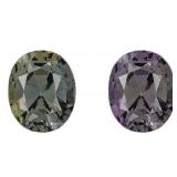 GIA Certified Oval 1.11 ct Color Change Sapphire