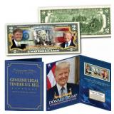 Donald Trump $2 Bill Collectors Display