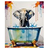Elephant In Tub I LTD EDT By Van Gogh Ltd.