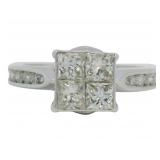 14kt Gold 1.25 ct Natural Brilliant Diamond Ring
