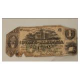 $1 State of Alabama Bank Note