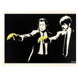Pulp Fiction c. 2004 Giclee Art Print by Banksy