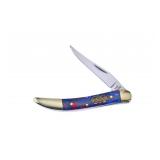 Steel Warrior Red/White/Blue Toothpick Knife