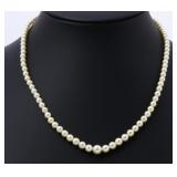 Mikimoto SV Akoya Pearl Necklace