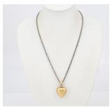 Yves Saint Laurent Heart Bell Necklace