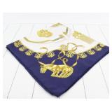 Hermes Golden Knight Carr 90 Scarf 100% Silk