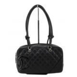 CHANEL Cambon Line Bowling Handbag