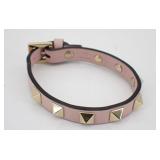 Valentino Garavani Leather Rockstud Bracelet