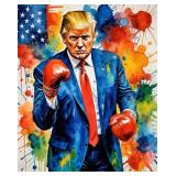 Trump Fights II LTD Edition by Van Gogh Limited