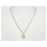 Gucci Interlocking G Silver Necklace