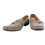 Hermes Suede Loafers Size 42 1/2
