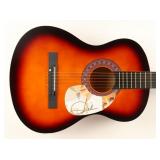 Autographed Reba McEntire Guitar