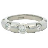 Platinum 1.01 ct Natural VS Diamond Ring