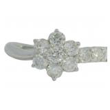 Platinum 1.00 ct Natural VS Brilliant Diamond Ring