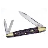 Blackhills Steel Molasses Jig Bone Whittler Knife