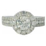 14kt Gold 1.67 ct Round Diamond Ring