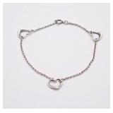 Tiffany & Co. Open Heart Bracelet