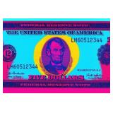 1914 Lincoln Pop $5 Note LTD EDT by Pop Avenue