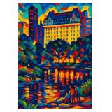 The Plaza LTD EDT Art Print By Van Gogh LTD