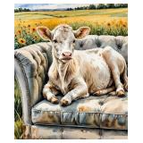 Cozy Cow Retreat LTD EDT Canvas Van Gogh LTD