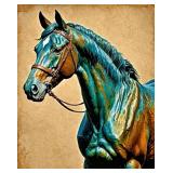 Bronze Stallion LTD EDT Canvas Van Gogh Limited