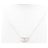 Tiffany & Co. Double Loop Necklace