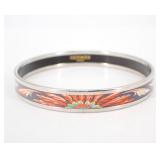 Hermes Enamel  Bangle Bracelet