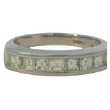 Platinum 1.04 ct Natural VS Brilliant Diamond Ring