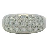 Platinum 1.25 ct Natural VS Brilliant Diamond Ring