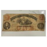 One Dollar Virginia Treasury Note