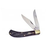 Blackhills Steel Molasses Jig Bone Saddlehorn Knif