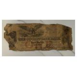 One Dollar Cochituate Bank Note