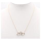 Tiffany & Co. Triple Heart Necklace