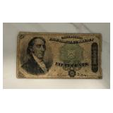 50 Cent Fractional Currency