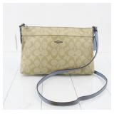 Coach Signature Leather Shoulder Bag