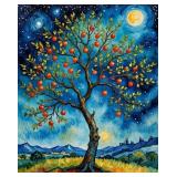 Moonlit Apple Tree II LTD EDT Canvas Van Gogh LTD