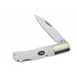 Blackhills Steel White Smoothbone Lockback Knife